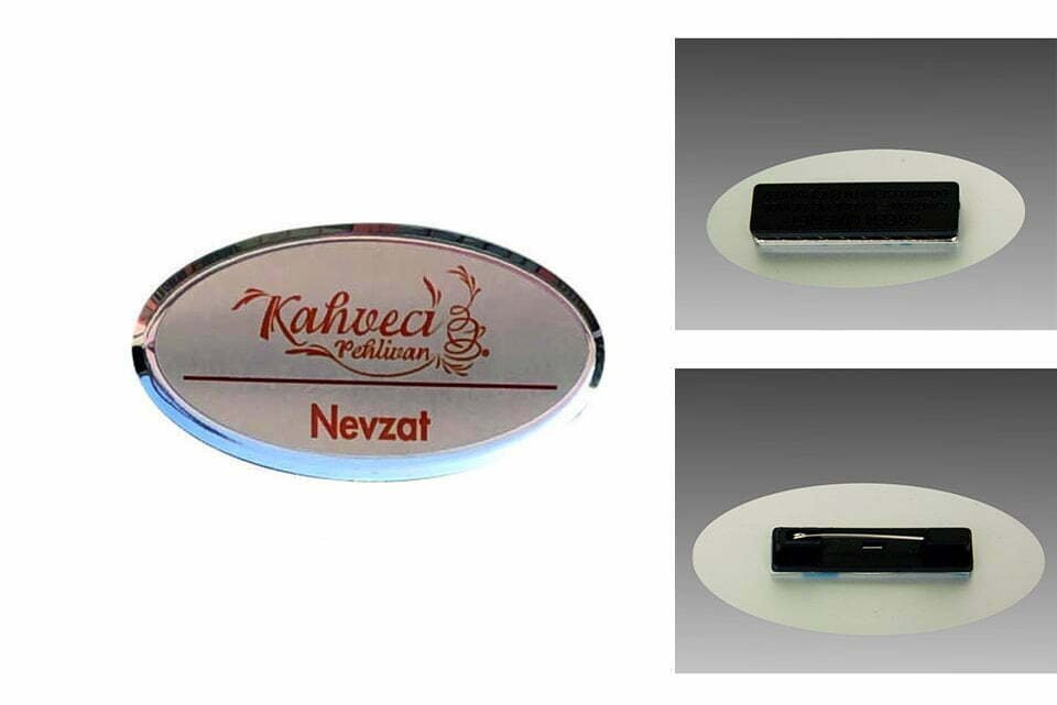 Metal Yaka İsimliği - MY-09 1 Metal Yaka İsimliği - MY-09