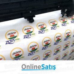 Alternative view of Özel Kesimli Etiket (Baskes Folyo Baskı)