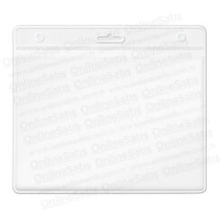 Şeffaf Plastik Kart Poşeti Yatay 60x90 mm