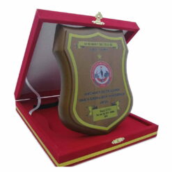 Alternative view of Ahşap Kalkan Uv Baskılı Askeri Plaket