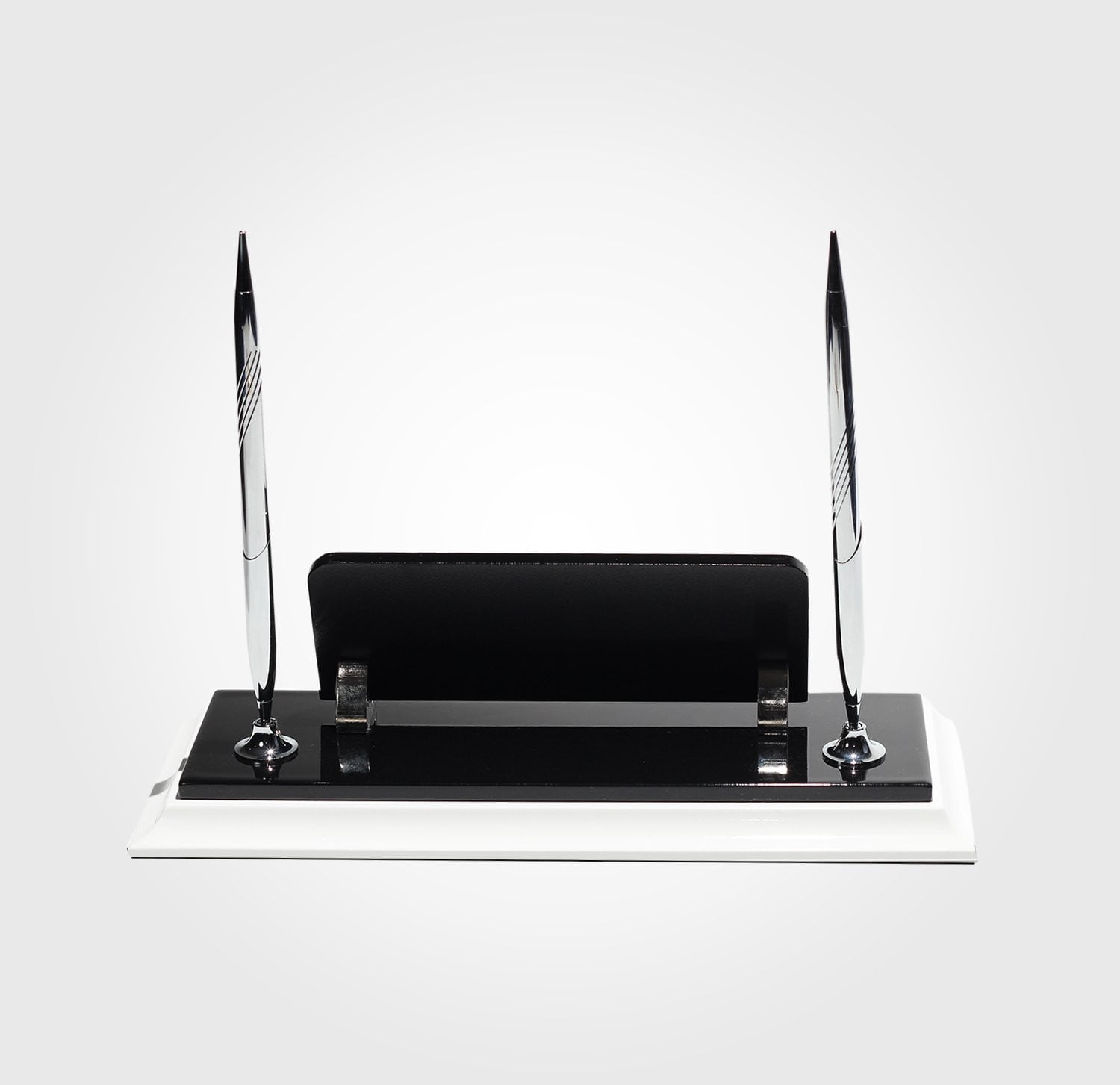 Siyah Beyaz Masa İsimliği - 6041 1 Ahsap Masa Isimlikleri Kod 6041 2