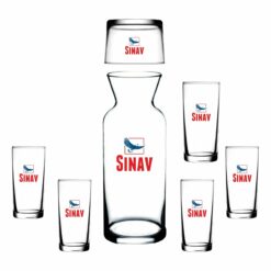 Logo Baskılı 100 Parça Cam - Porselen Ofis İkramlık Seti