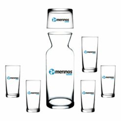 Alternative view of Logo Baskılı 100 Parça Cam - Porselen Ofis İkramlık Seti