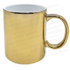 Alternative view of Sublimasyon Metalik Altın Yaldız Kupa Bardak