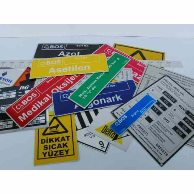 Aluminyum Etiket 2