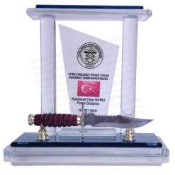 Classic Shop 39 Bıçaklı Vip Kristal Plaket ŞLT-110