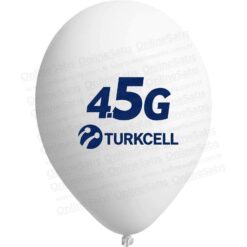 Alternative view of Tek Renk Logo Baskılı Balonlar