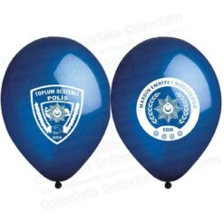 Tek Renk Logo Baskılı Balonlar