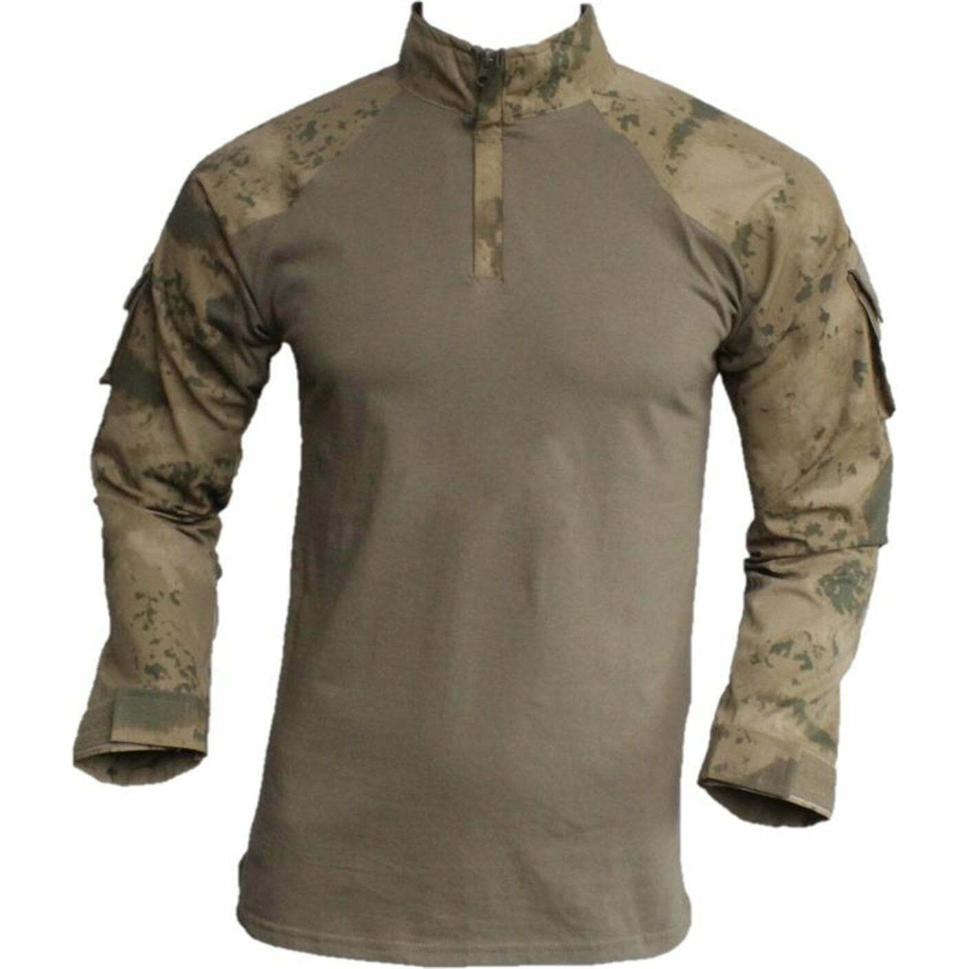 Combat Tactical Askeri Jandarma Bej Penye Tişört 1 Combat Tactical Askeri Jandarma Bej Penye Tişört