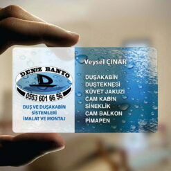 Şeffaf Pvc Kartvizit