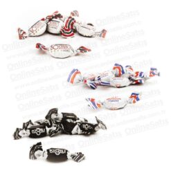 Logo Baskılı Bonbon Şeker 7 Fuar Sirket Logo Isim Baskili Bonbon Seker