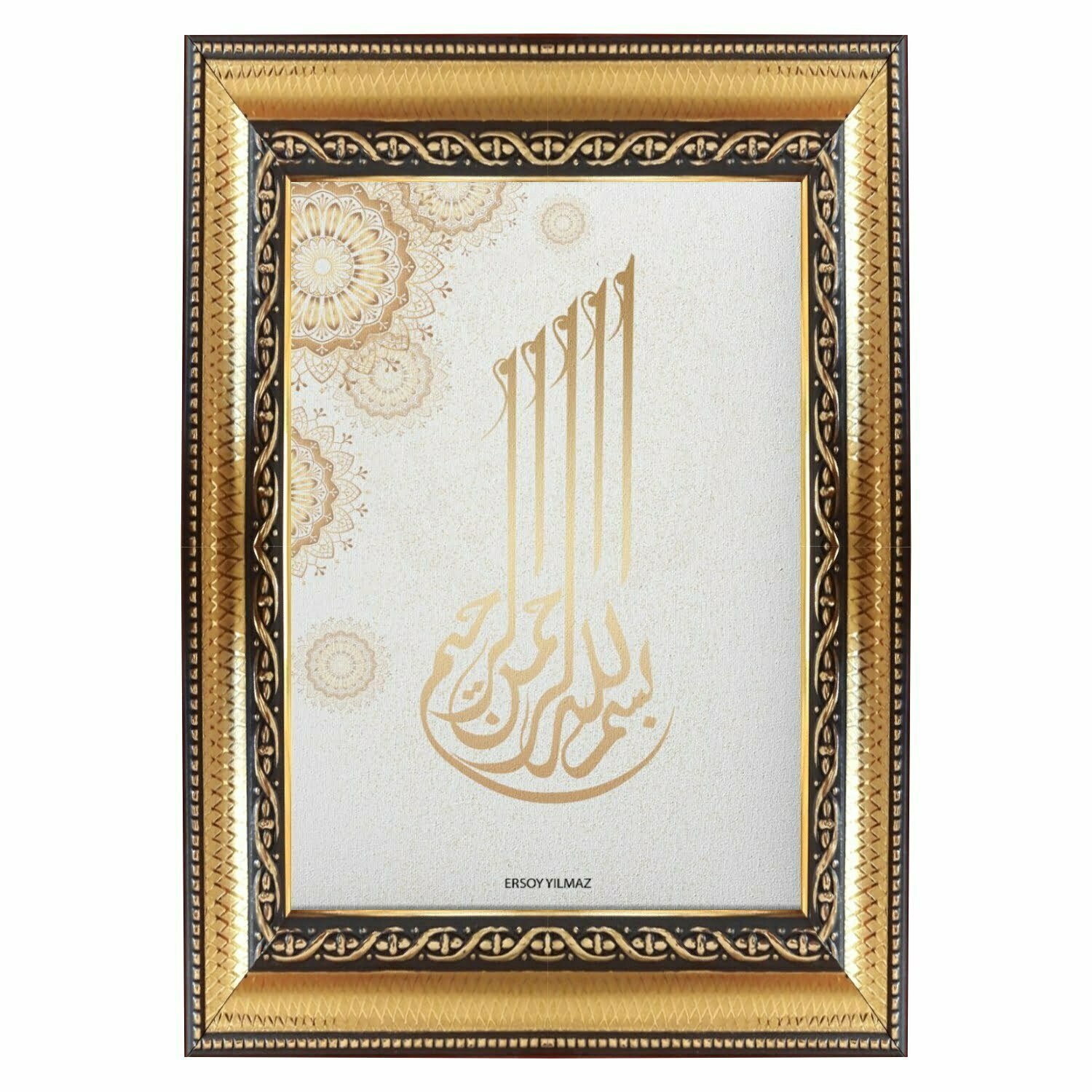 Gold Altın Dekoratif Camlı Çerçeve 1 Gold Altın Dekoratif Camlı Çerçeve