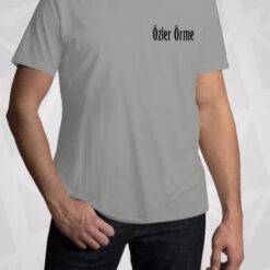 Gri Subrem Kumas Tisort