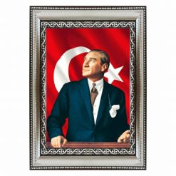 Alternative view of Gümüş Silver Dekoratif Camlı Çerçeve