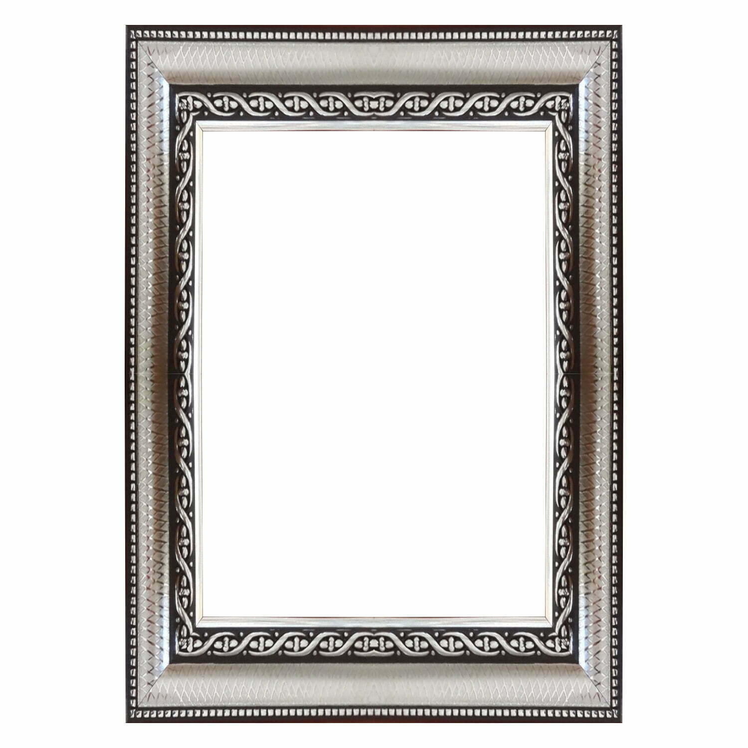 Gümüş Silver Dekoratif Camlı Çerçeve - Görsel 3