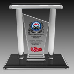 Askeri Hizmet Anısı Anıt Kristal Plaket ŞLT-103