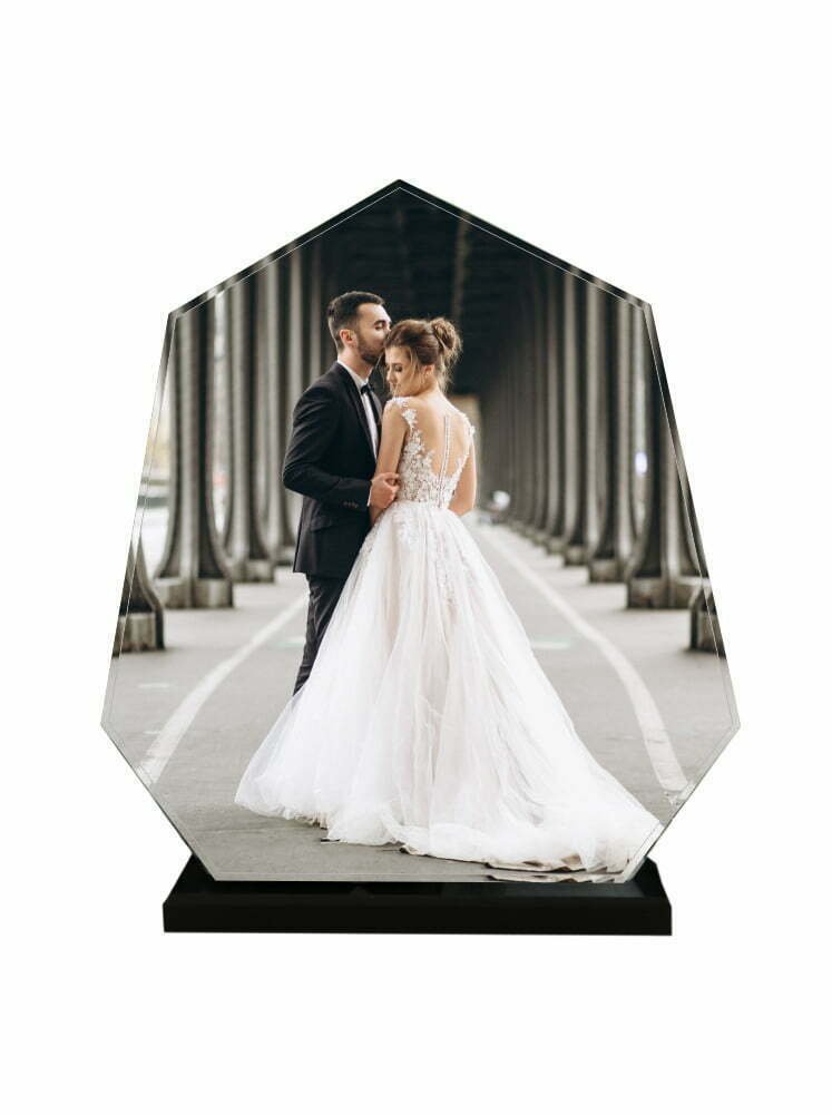 Kişiye Özel Fotoğraf Baskılı Kristal Plaket - IR06 - Görsel 2