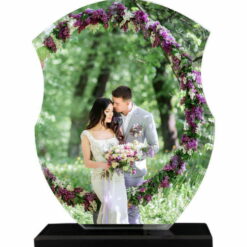 Alternative view of Kişiye Özel Fotoğraf Baskılı Kristal Plaket - IR08