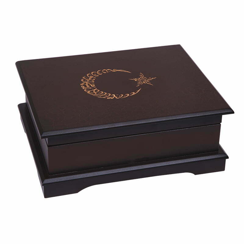 Türk Bayrağı İşlemeli Özel Ahşap Kutulu Kuran-ı Kerim (Hafız Boy) 3 Türk Bayrağı İşlemeli Özel Ahşap Kutulu Kuran-ı Kerim (Hafız Boy) - Görsel 3