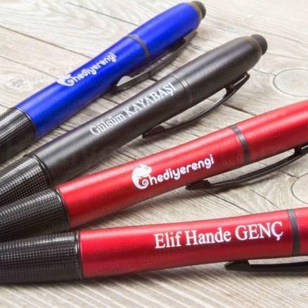 Kişiye Özel Işıklı Metal Tükenmez Kalem - Kutu Seçenekli 4 Kişiye Özel Işıklı Metal Tükenmez Kalem - Kutu Seçenekli - Görsel 4