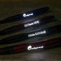 Alternative view of Kişiye Özel Işıklı Metal Tükenmez Kalem - Kutu Seçenekli