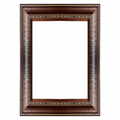 Kahverengi Dekoratif Camlı Çerçeve