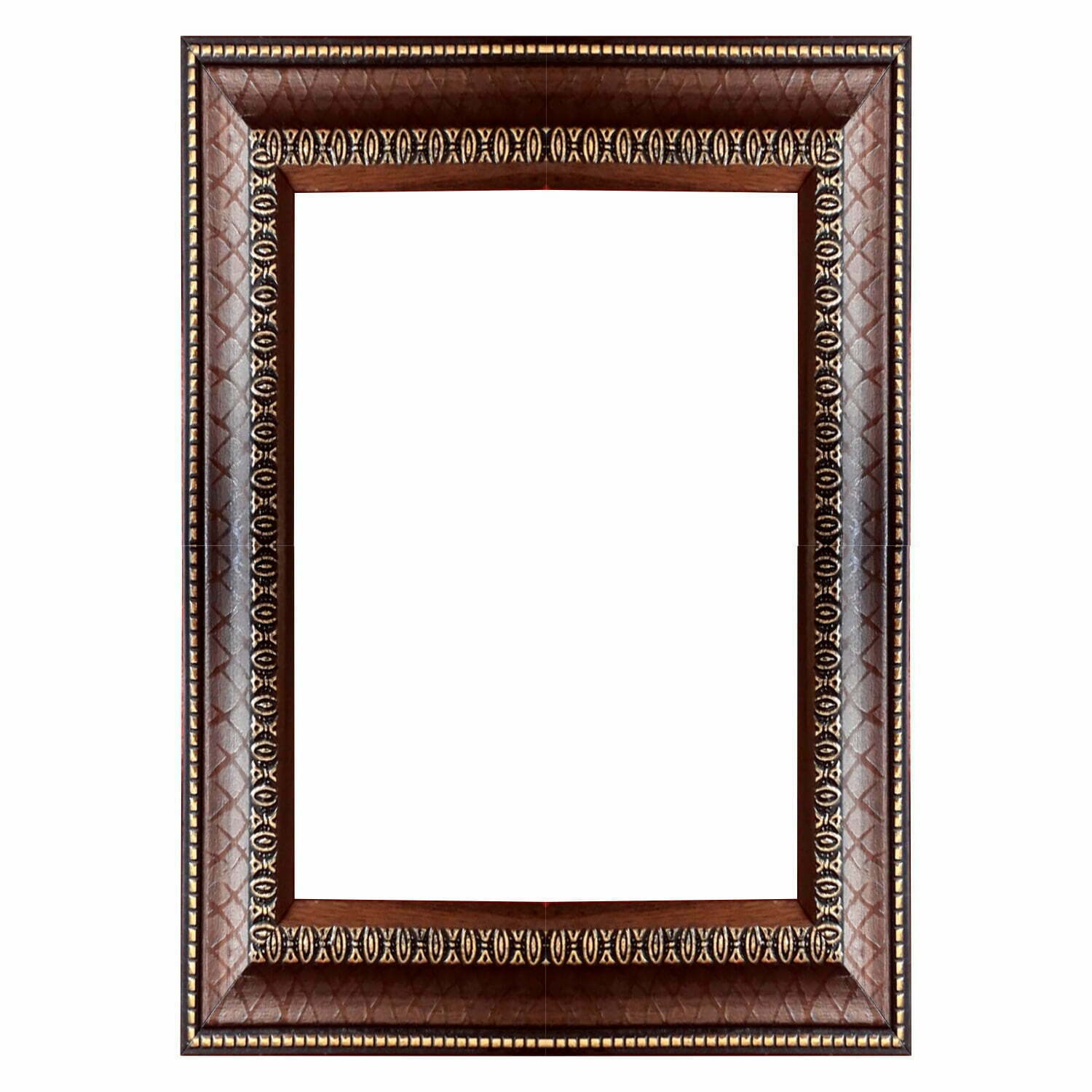 Kahverengi Dekoratif Camlı Çerçeve - Görsel 3