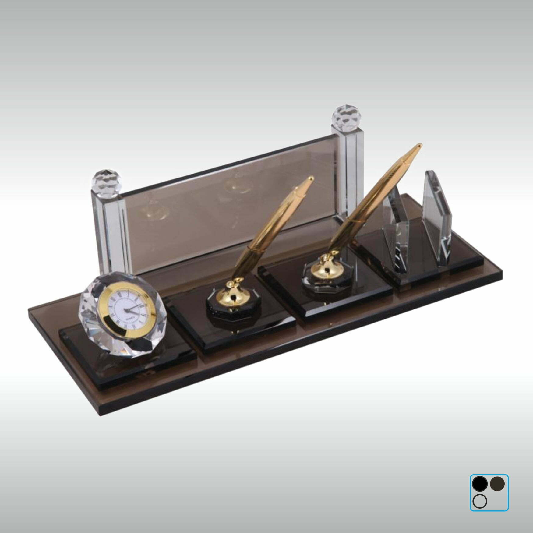 Kristal Masa İsimliği - Füme Cam 4 Kc501 Fume