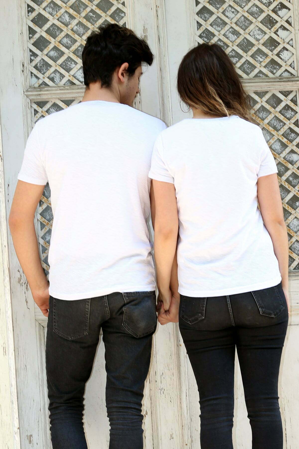 Kişiye Özel Pamuklu Beyaz Penye Tişört 6 Kişiye Özel Pamuklu Beyaz Penye Tişört - Görsel 6