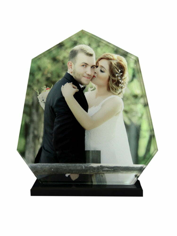 Kişiye Özel Fotoğraf Baskılı Kristal Plaket - IR06