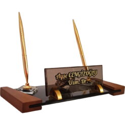 Kristal Masa Isimligi Kalemli Ofis Hediyesi Masa Isimligi 4