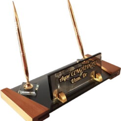 Kristal Masa Isimligi Kalemli Ofis Hediyesi Masa Isimligi 5