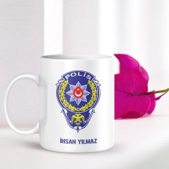Seramik Beyaz Klasik Kupa Bardak