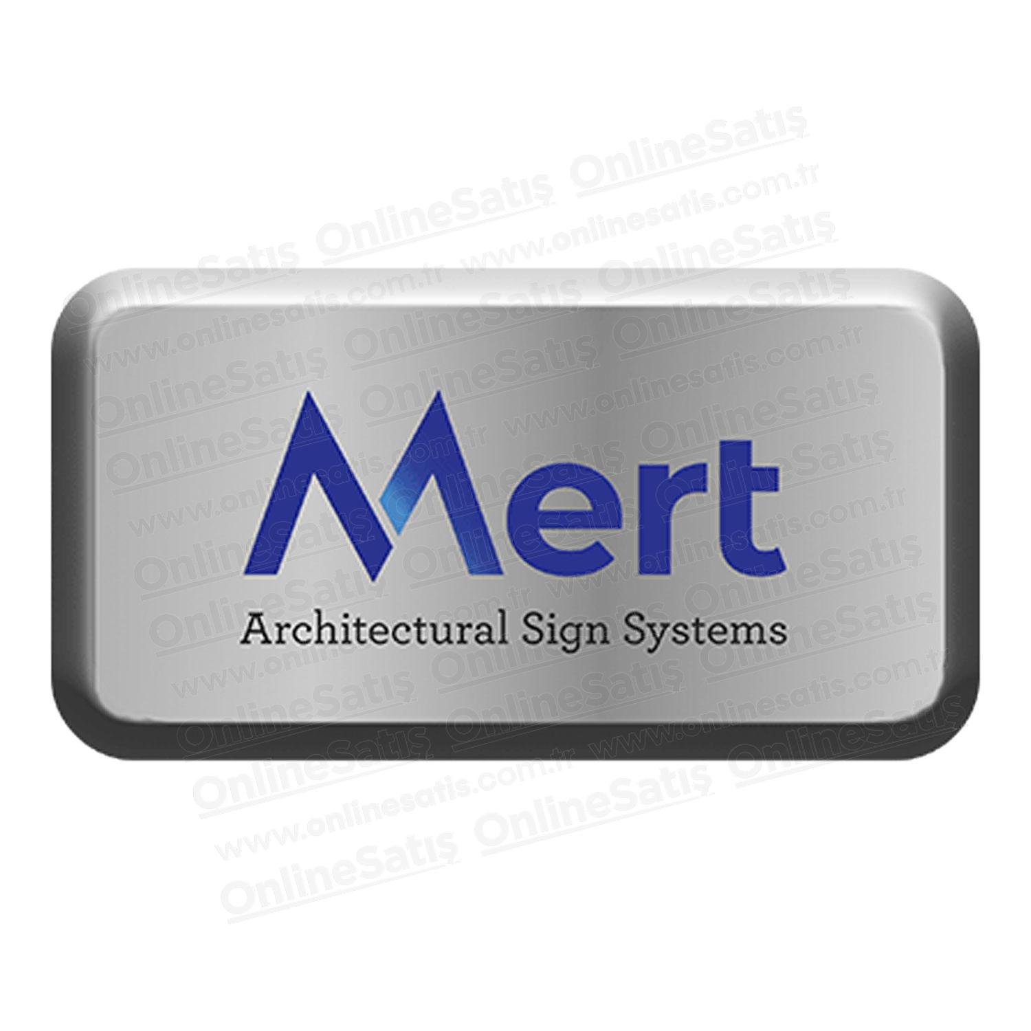 Metal Yaka İsimliği - MY-17 1 Metal Yaka İsimliği - MY-17