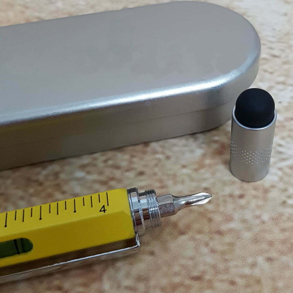 Kişiye İsme Özel Fonksiyonel Metal Mühendis Kalemi - Görsel 3