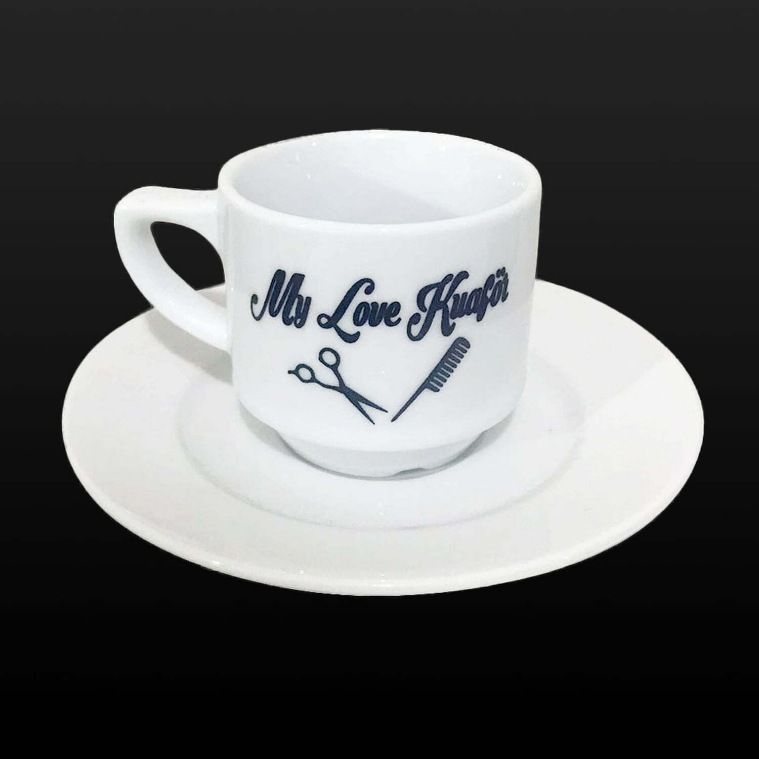 Baskılı Türk Kahvesi Fincanı 3 Baskılı Türk Kahvesi Fincanı - Görsel 3