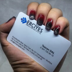 Opak Pvc Beyaz Kartvizit