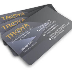 Alternative view of Opak Pvc Beyaz Kartvizit