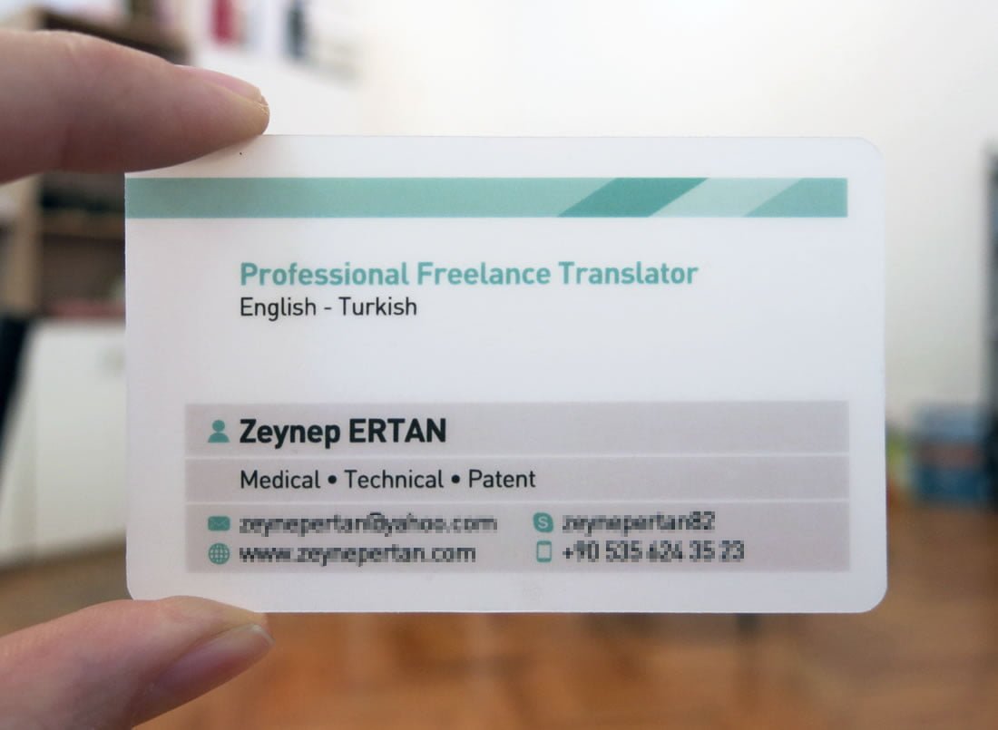 Opak Pvc Beyaz Kartvizit 4 Opak Pvc Beyaz Kartvizit - Görsel 4