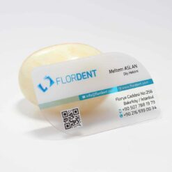 Şeffaf Pvc Kartvizit Özel Kesimli
