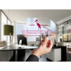 Alternative view of Şeffaf Pvc Kartvizit Özel Kesimli
