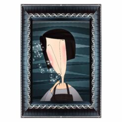 Alternative view of Siyah Dekoratif Camlı Çerçeve