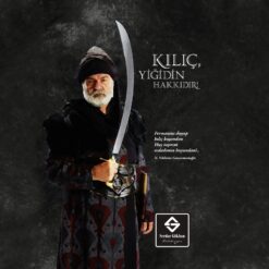 Süleyman Şah Koleksiyon 4 Kılıçlı Hediye Seti Kadife Kutulu