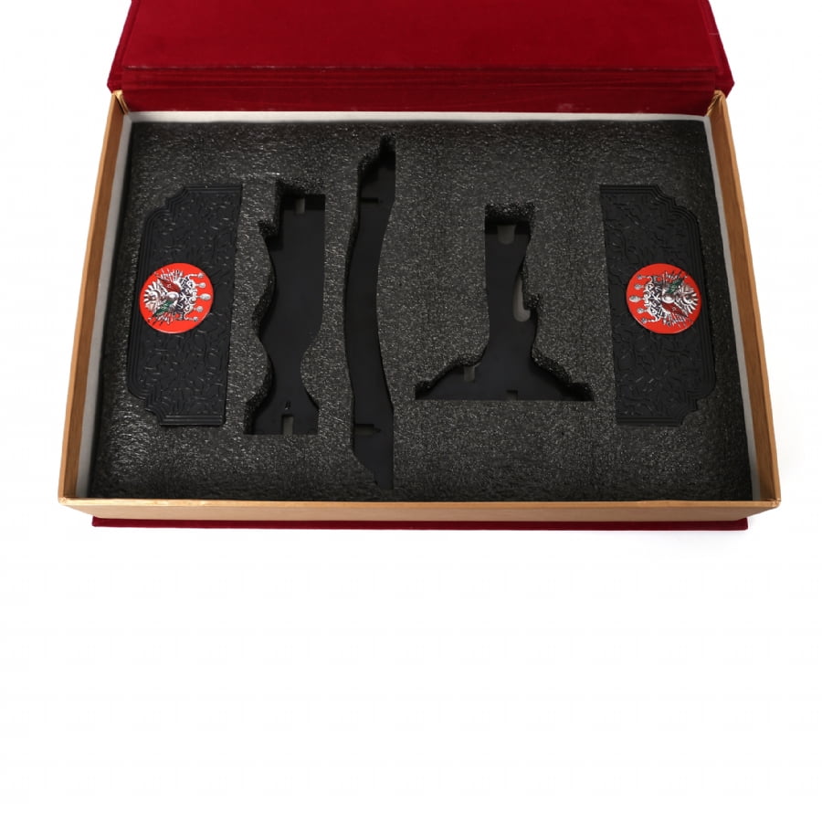 Süleyman Şah Koleksiyon 4 Kılıçlı Hediye Seti Kadife Kutulu 11 Süleyman Şah Koleksiyon 4 Kılıçlı Hediye Seti Kadife Kutulu - Görsel 11