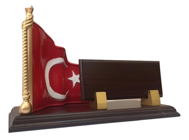 Turk Bayrakli Ahsap