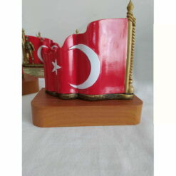 Komando Figürlü Türk Bayraklı Plaket 10 Komando Figürlü Türk Bayraklı Plaket