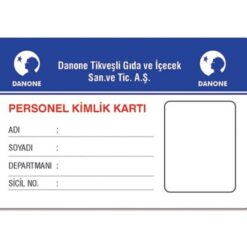Plastik Kart Personel ve Üye Kartı