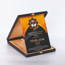 Deri Kutulu Komando Tugayı Askeri Şilt Plaket