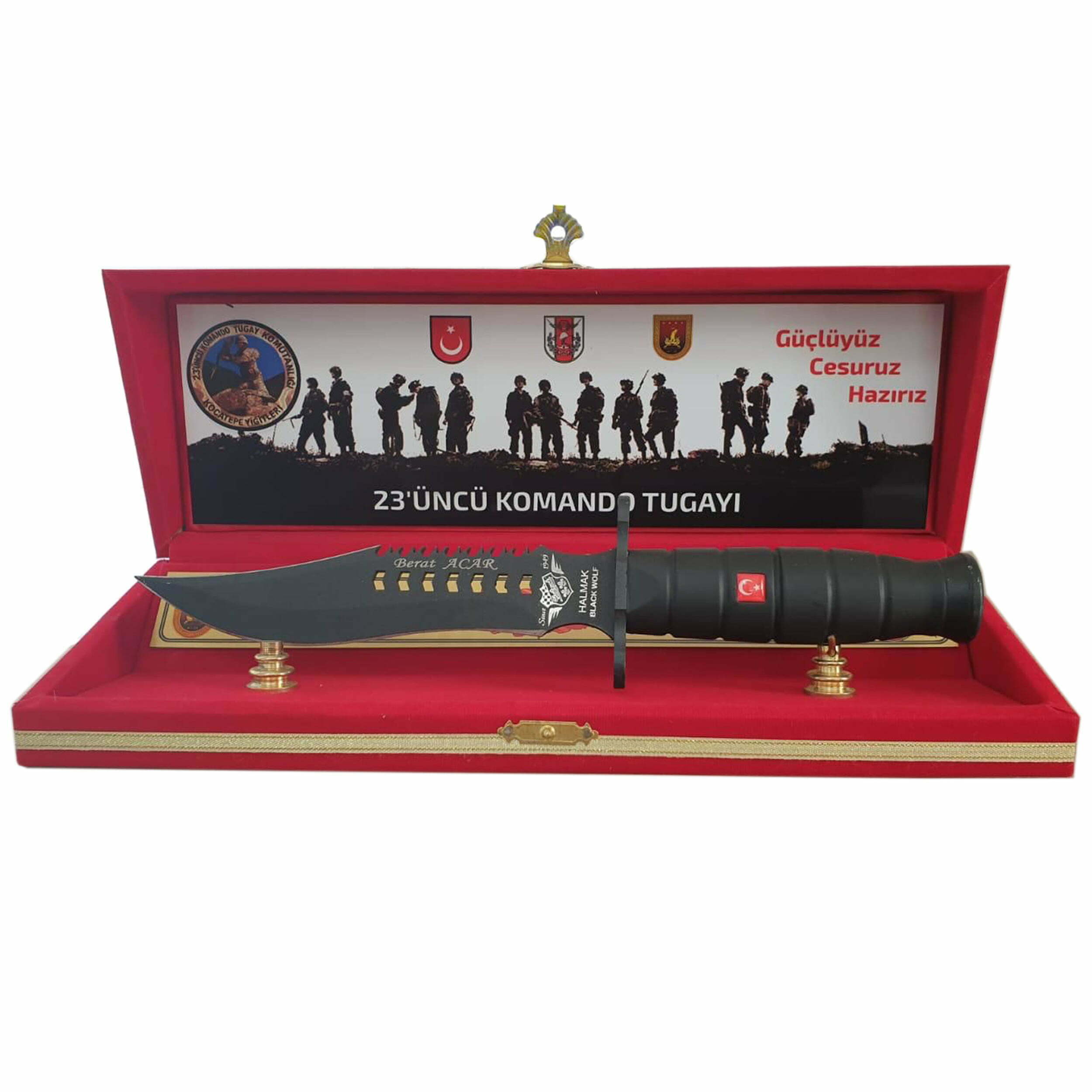 Classic Shop 73 Askeri Hediyelik Özel Kutulu Hediyelik Orjinal Komando Bıçağı
