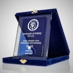 Classic Shop 71 Alternative view of Komando Hizmet Anısı Albüm Dikey Kristal Plaket